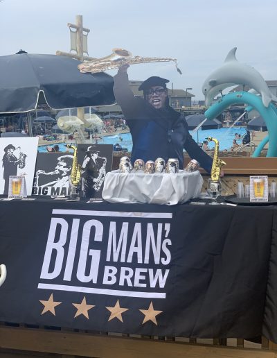 Big Man's Brew event at The tiki bar at the driftwood in sea bright